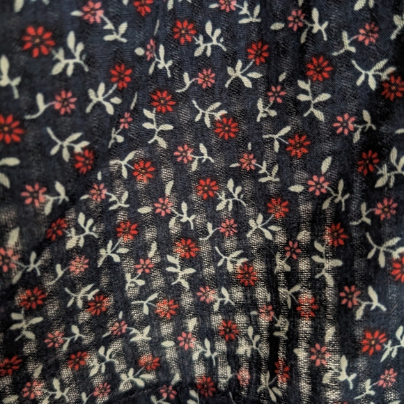 Sold! NWT Madewell Tie-Back Peplum Puff Sleeve Top - Picture 10 of 15